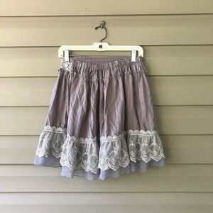 Cottagecore Multi- layered Puffy Skirt- Medium